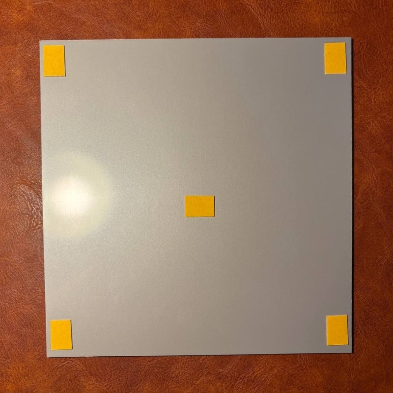 1 PATRO, stříbrná cedulka 200x200mm 