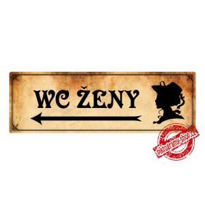 WC ženy vlevo, 200x66mm Montana