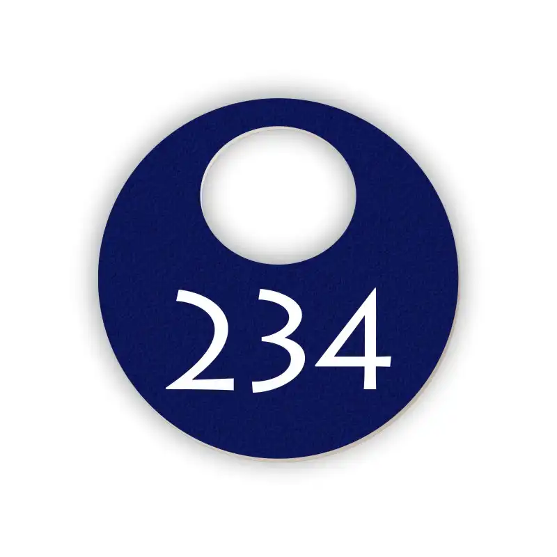 Šatní visačka, průměr 55mm