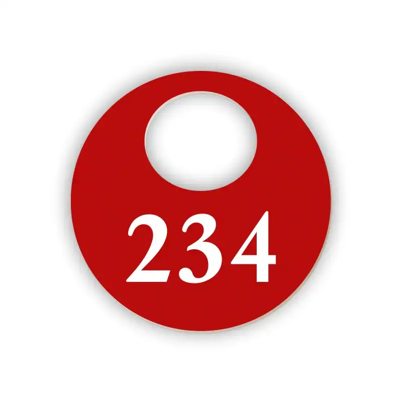 Šatní visačka, průměr 55mm