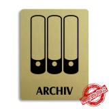 Piktogram Archiv, 100x133mm 