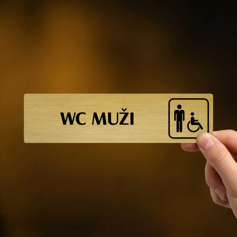 WC muži invalida, Florida, zlatá