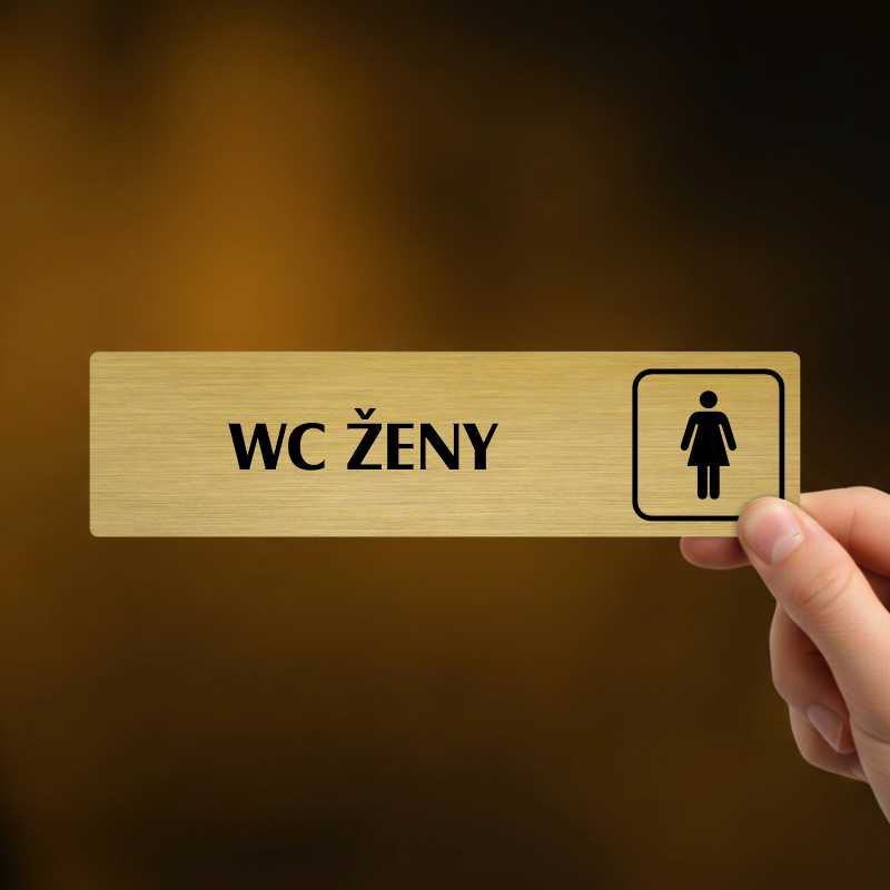 WC ženy, Florida, stříbrná