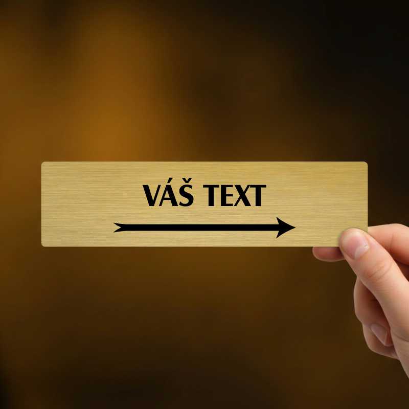 Váš text šipka vpravo, Florida, stříbrná