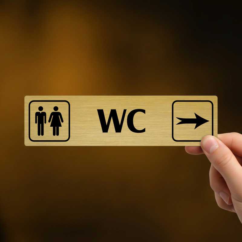 WC vpravo, Florida, zlatá