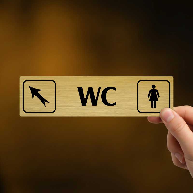 WC ženy vlevo nahoru, Florida, stříbrná