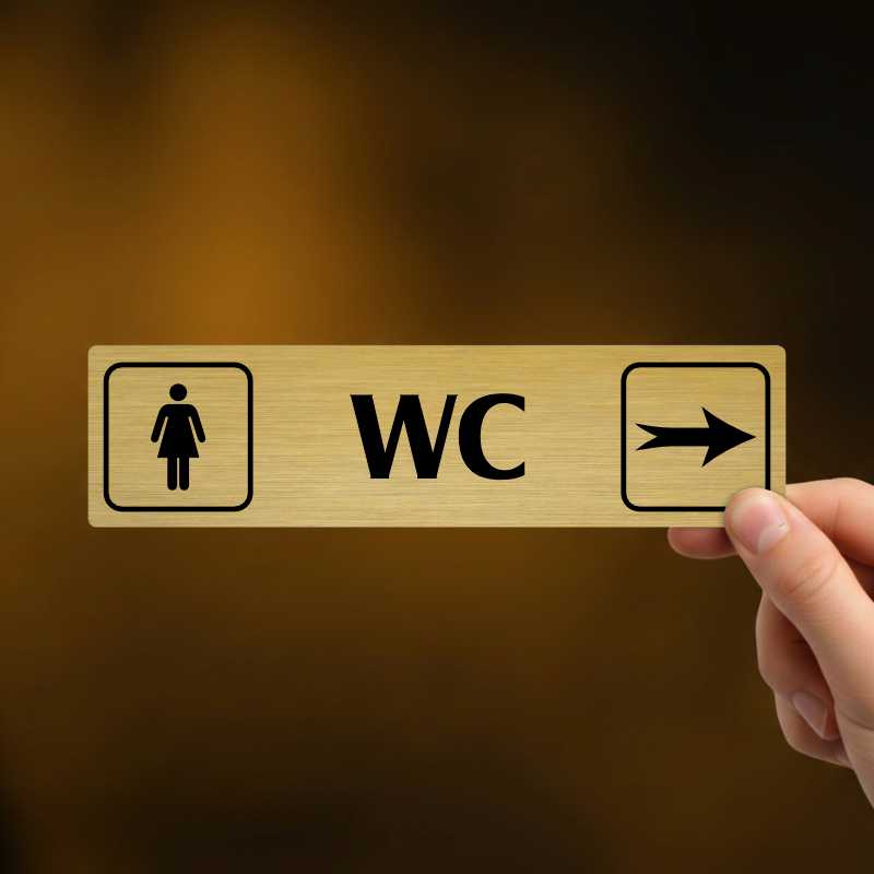 WC ženy vpravo, Florida, stříbrná
