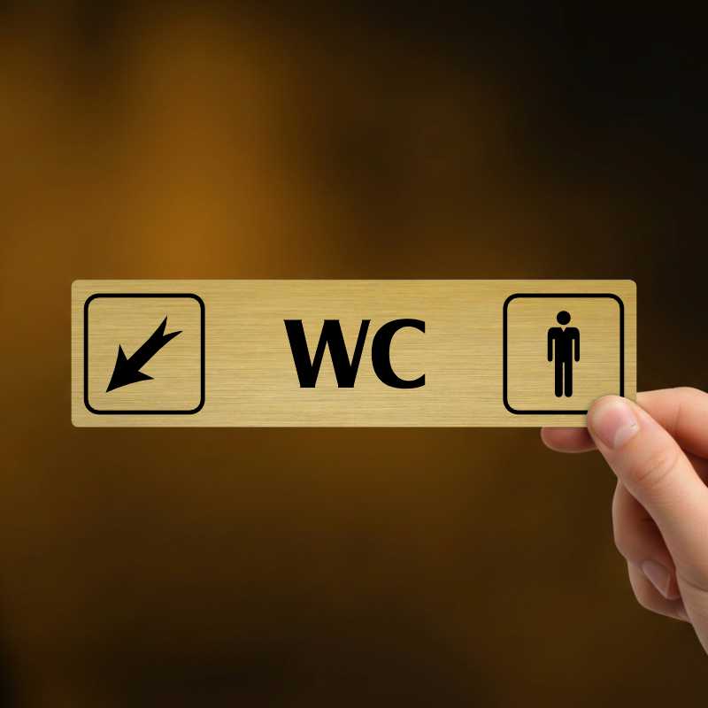 WC muži vlevo dolů, Florida, stříbrná
