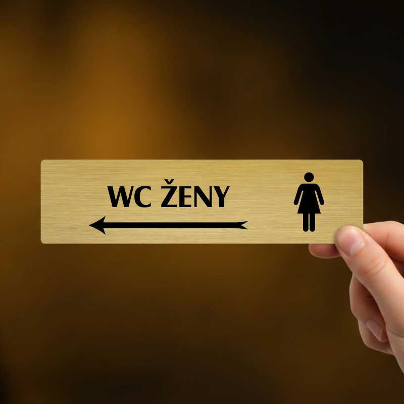 WC ženy vlevo, Florida, zlatá