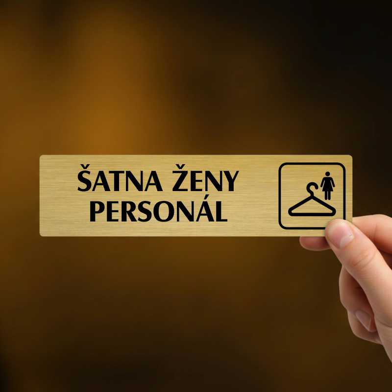 Šatna ženy personál, Florida, zlatá