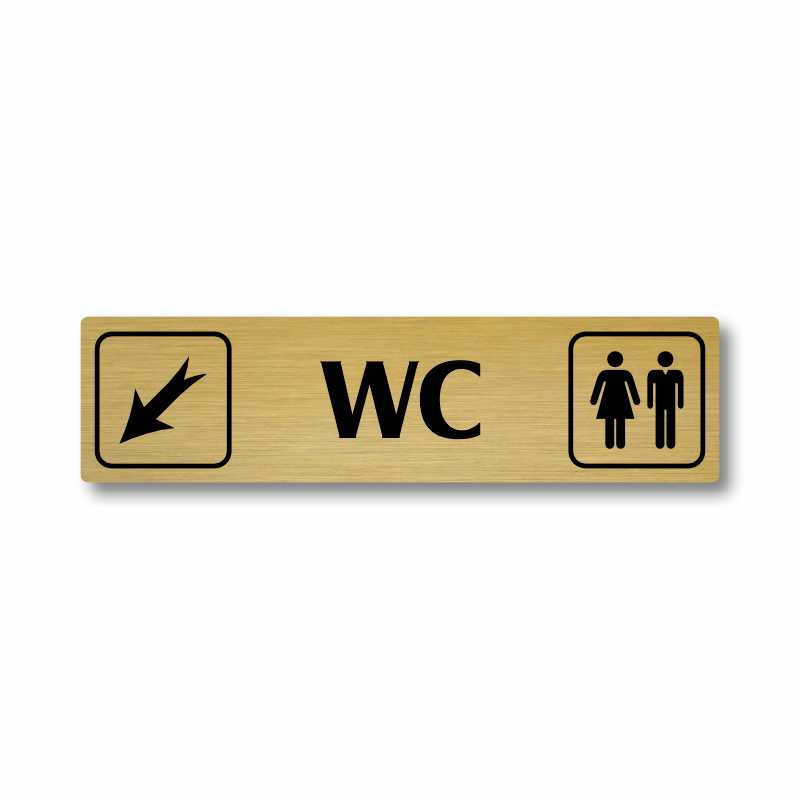 WC vlevo dolů, Florida, stříbrná