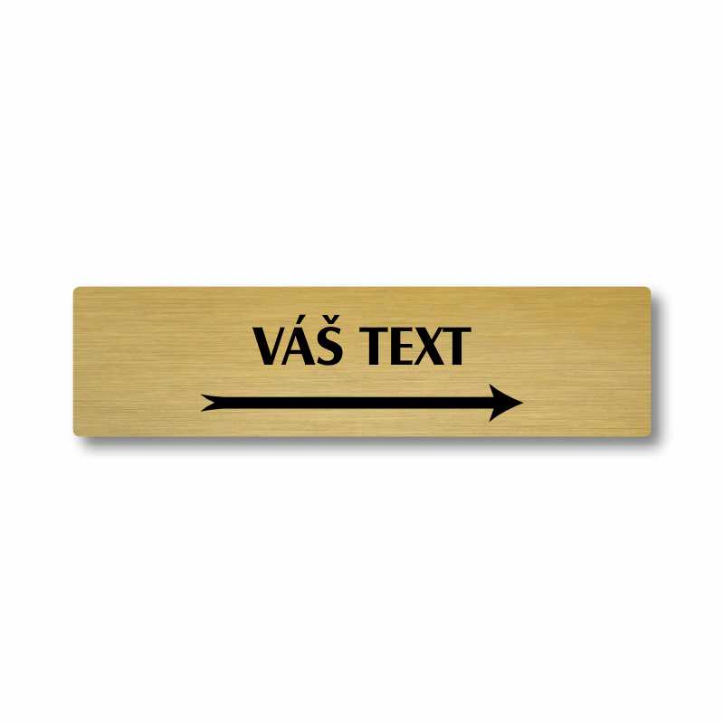 Váš text šipka vpravo, Florida, stříbrná