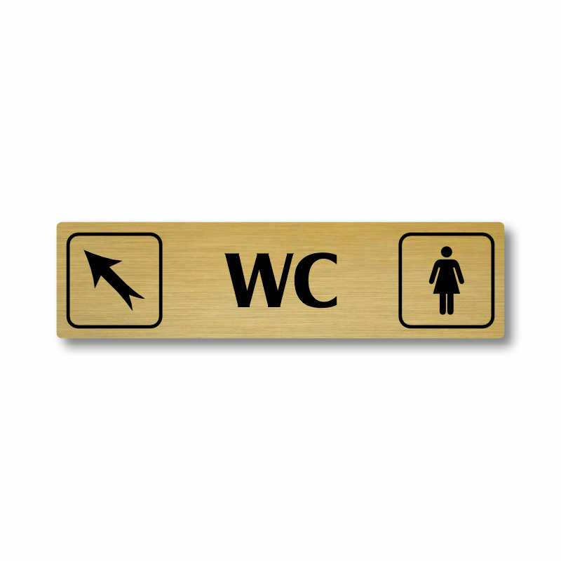 WC ženy vlevo nahoru, Florida, stříbrná