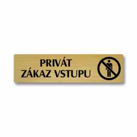 Privát zákaz vstupu, Florida, zlatá