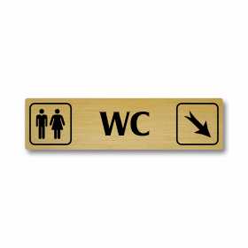 WC vpravo dolů, Florida, zlatá