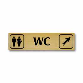 WC vpravo nahoru, Florida, zlatá