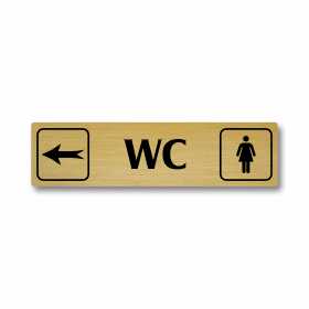 WC ženy vlevo, Florida, zlatá
