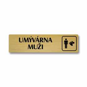 Umývárna muži, Florida, zlatá