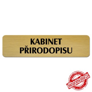 Kabinet přírodopisu, Florida, zlatá