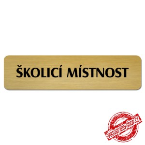 Školicí místnost, Florida, zlatá