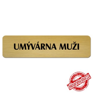 Umývárna muži, Florida, zlatá