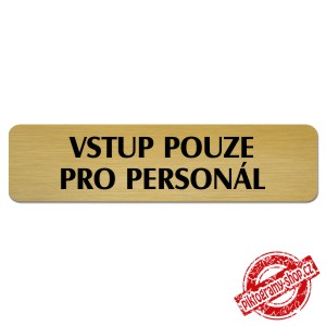 Vstup pouze pro personál, Florida, zlatá
