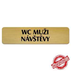 WC muži návštěvy, Florida, zlatá