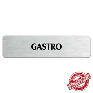 Gastro, popiska, 180x45mm