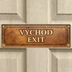 Cedulka “Východ“