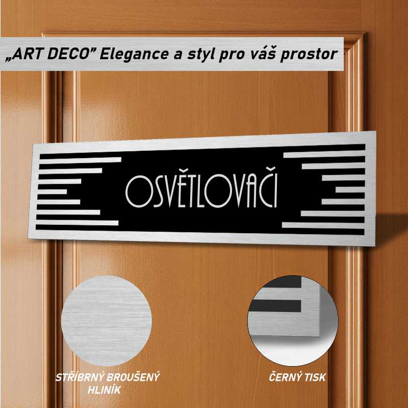 Cedulka na dveře - Osvětlovači