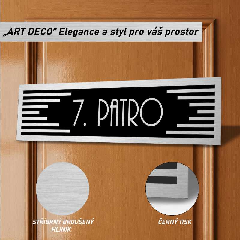 Cedulka na dveře - 7. patro